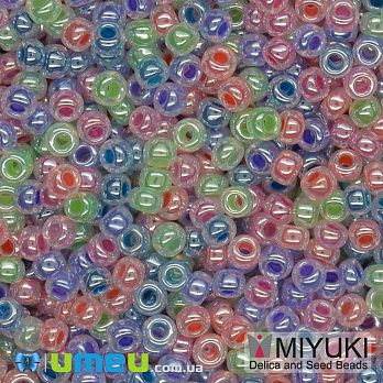 Бісер японський Miyuki круглий RR 11/0 №MIX103, Мікс різнокольоровий (BIS-045660)