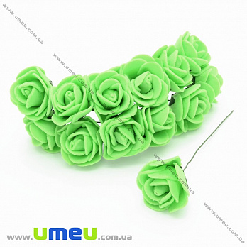 [Архів] Роза латексна, 15 мм, Салатова (DIF-033303)