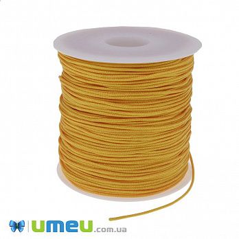 Нейлоновий шнур (для браслетів Шамбала), 1,0 мм, Помаранчевий (LEN-047113)