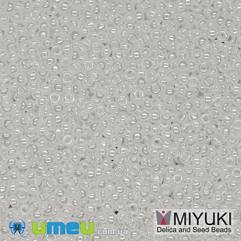 Бисер японский Miyuki круглый RR 15/0 №420, Белый жемчужный, 5 г (BIS-039877)