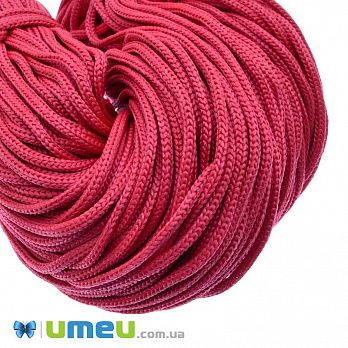Полипропиленовый шнур, 4 мм, Красный, 1 м (LEN-046279)