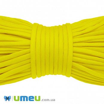 Шнур паракорд семижильный 4 мм, Желтый, 1 м (LEN-047063)