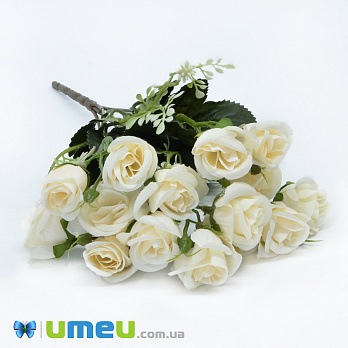 Букет троянд, 34 см, Кремовий (DIF-044716)