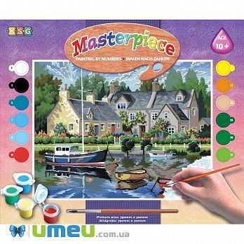 Набір для творчості Sequin Art PAINTING BY NUMBERS SENIOR Спокійна гавань (DIF-043447)