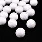 Кульки пінопластові, 1,6 см, 1 уп (20 шт) (DEC-051625)
