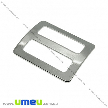 Перетяжка металлическая для рюкзака, Темное серебро, 25 мм, 1 шт (SEW-023987)