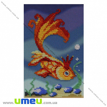 Схема для виш. бісером VDV, Золота рибка Т-87, 19х12 см (SXM-029181)