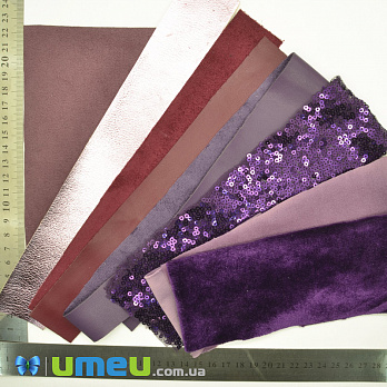 Набор тканей, Фиолетовый, 1 набор (LTH-040855)