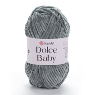 Пряжа YarnArt Dolce Baby 50 г, 85 м, Серая 760 (YAR-061646)