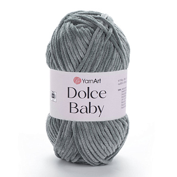 Пряжа YarnArt Dolce Baby 50 г, 85 м, Сіра 760 (YAR-061646)