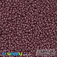 Бісер японський Miyuki круглий RR 15/0 №4219, Duracoat Galvanized, Малиновий (BIS-045883)