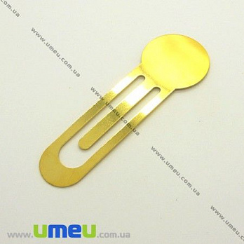 [Архів] Закладка для книг Під клей, Золото, 80х17 мм (OSN-004038)