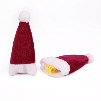 Декоративний набір "Новорічні ковпаки", 10х5 см (FLT-056531)