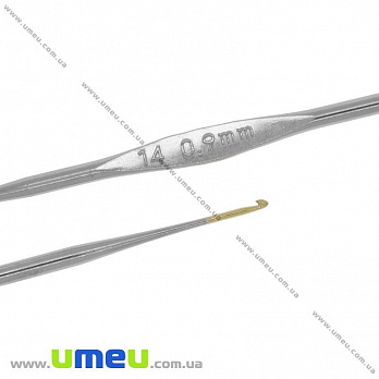 Крючок для вязания стальной Tulip (Япония), 0,9 мм, 1 шт (YAR-023450)