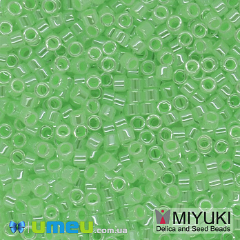 Бісер японський Miyuki Delica 11/0 DB237, Салатовий (BIS-045249)
