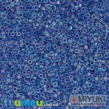 Бисер японский Miyuki Delica 11/0 DB077, Синий, 3 г (BIS-040582)