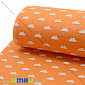 Фетр Тучки 1 мм, 30х30 см, Помаранчевий, 1 шт (FLT-030429)