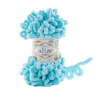 Пряжа Alize Puffy 100 г, 9,2 м, Бірюзова 128 (YAR-052364)
