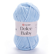 Пряжа YarnArt Dolce Baby 50 г, 85 м, Голубая 749 (YAR-061634)