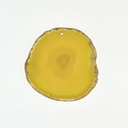 Срез Агата, Желтый, 54х54 мм (POD-032495) Срез Агата, Желтый, 54х54 мм (POD-032495)