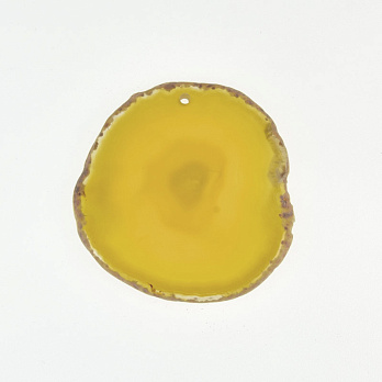 Зріз Агату, Жовтий, 54х54 мм (POD-032495) Зріз Агату, Жовтий, 54х54 мм (POD-032495)
