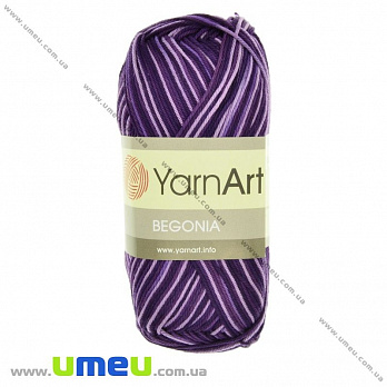 Пряжа YarnArt Begonia Melange 50 г, 169 м, Фиолетовая 0068, 1 моток (YAR-025090)