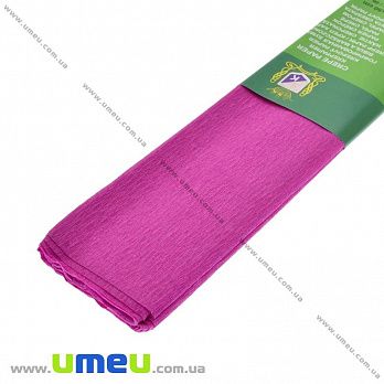 Гофрований папір Китай, Малиновий, 0,5х2 м (DIF-037189)