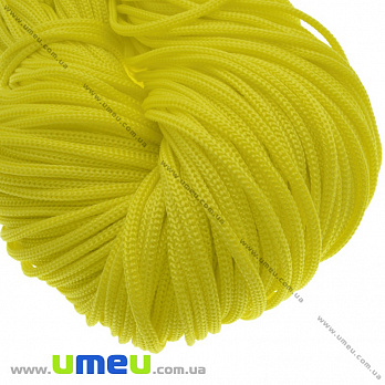 Полипропиленовый шнур, 4 мм, Желтый, 1 м (LEN-036832)