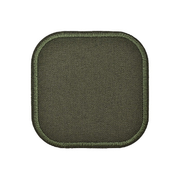 Термоаплікація Квадратна, 6х6 см, Хакі (APL-053368)