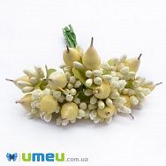 Тичинки на дроті з грушею, Кремові (DIF-044681)