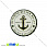 /p17666-kaboshon-stekl-s-printom-morskoy-yakor-16-mm-krugliy/