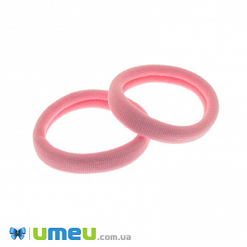 Резинка для волосся мікрофібра, 52 мм, Рожева (OSN-041710)