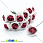 /p15461-roza-lateksnaya-15-mm-bordovo-belaya/