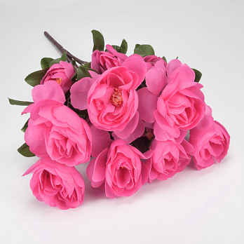 Букет камелии, 38 см, Розовый (DIF-062135)