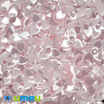 Паєтки Індія квіти, 10 мм, Рожеві (PAI-041049)