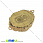 /p36982-konnektor-iz-naturalnogo-kamnya-druza-agata-v-metalle-zolotistiy-34x23-mm/