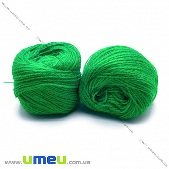 Акриловые нитки, Зеленые, 5 г (80 м) (MUL-014879)