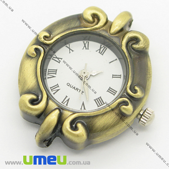 [Архив] Часы для браслетов, Античная бронза, 31х25 мм, 1 шт (CLC-006167)