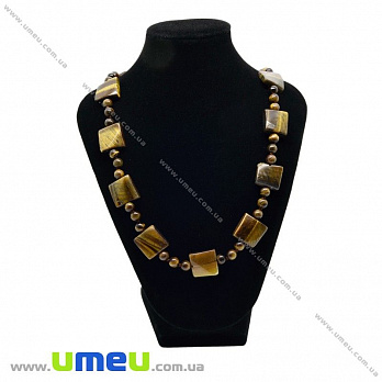 [Архів] Намиста з натурального каменю Тигрове око, 66 см (BUS-028727)