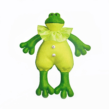 Набор из фетра для создания игрушки, Лягушёнок ФН-133, 29х25 см (FLT-061054)