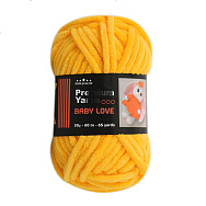 Пряжа Premium Yarn Baby Love 50 г, 60 м, Помаранчева 368, 1 моток (YAR-056012)