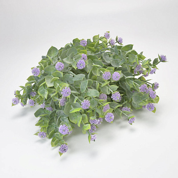 Букет самшиту з гіпсофілою, 36 см, Бузковий (DIF-059300)