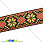 /p10420-tesma-s-ukrainskim-ornamentom-30-mm-zheltaya/