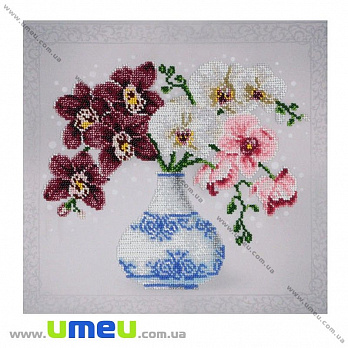 Схема для виш. бісером VDV, Квітковий етюд Т-803, 27,5х26 см (SXM-029321)