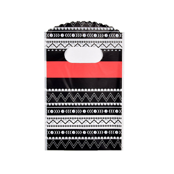 Подарочные пакетики, 15х9 см, Черные (UPK-060910)