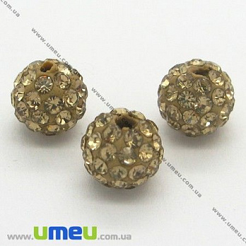 [Архів] Намистина Шамбала, 6 мм, Бежева (BUS-004078)