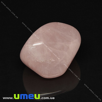 Галтовка Кварц рожевий, 36х31х26 мм (POD-033788)