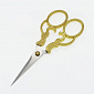 Ножиці з нержавіючої сталі, 13 см, Золотисті, 1 шт (INS-051842)