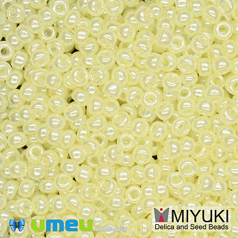 Бисер японский Miyuki круглый RR 10/0 №513, Желтый светлый, 5 г (BIS-047538)