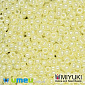 Бісер японський Miyuki круглий RR 10/0 №513, Жовтий світлий, 5 г (BIS-047538)